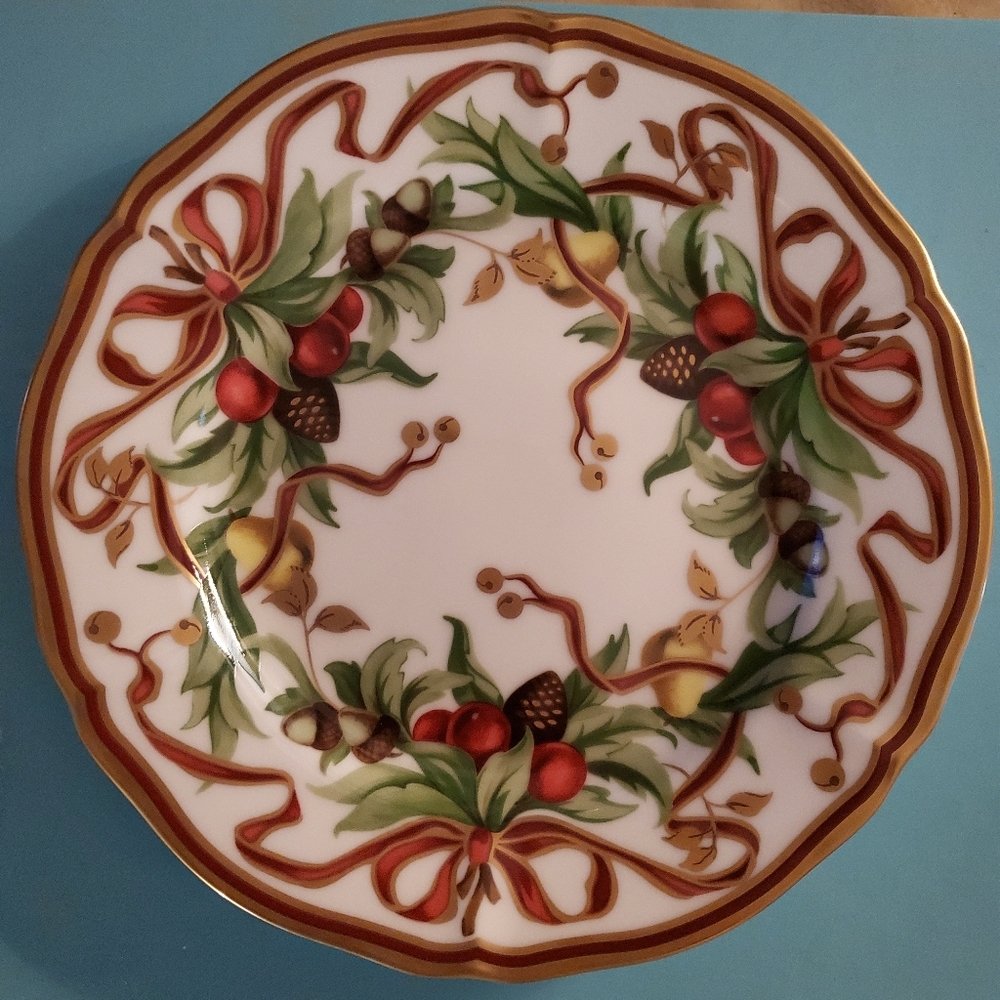 Tiffany & Co Holiday Plate